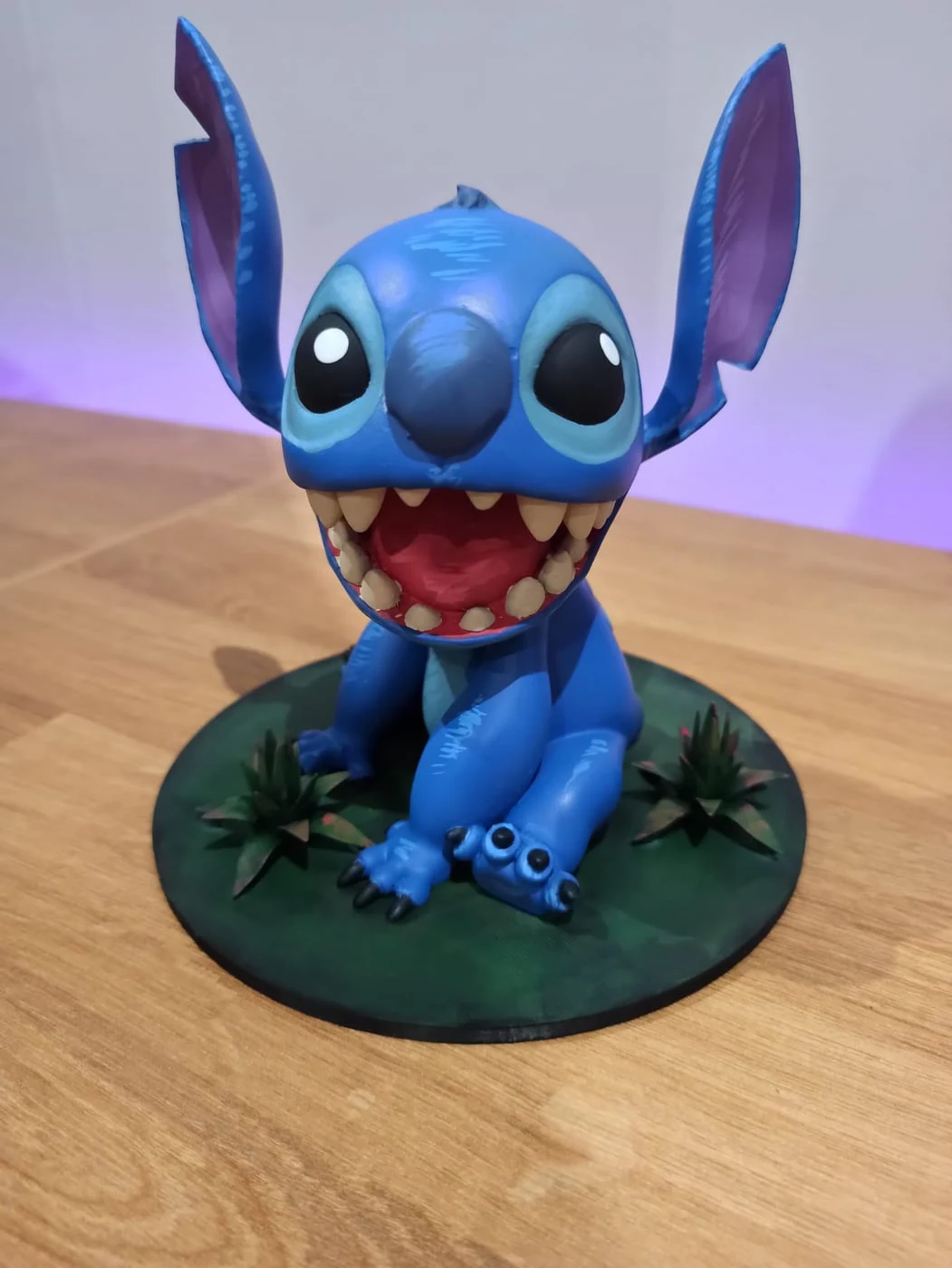 Estatueta colecionável impressa em resina 3D