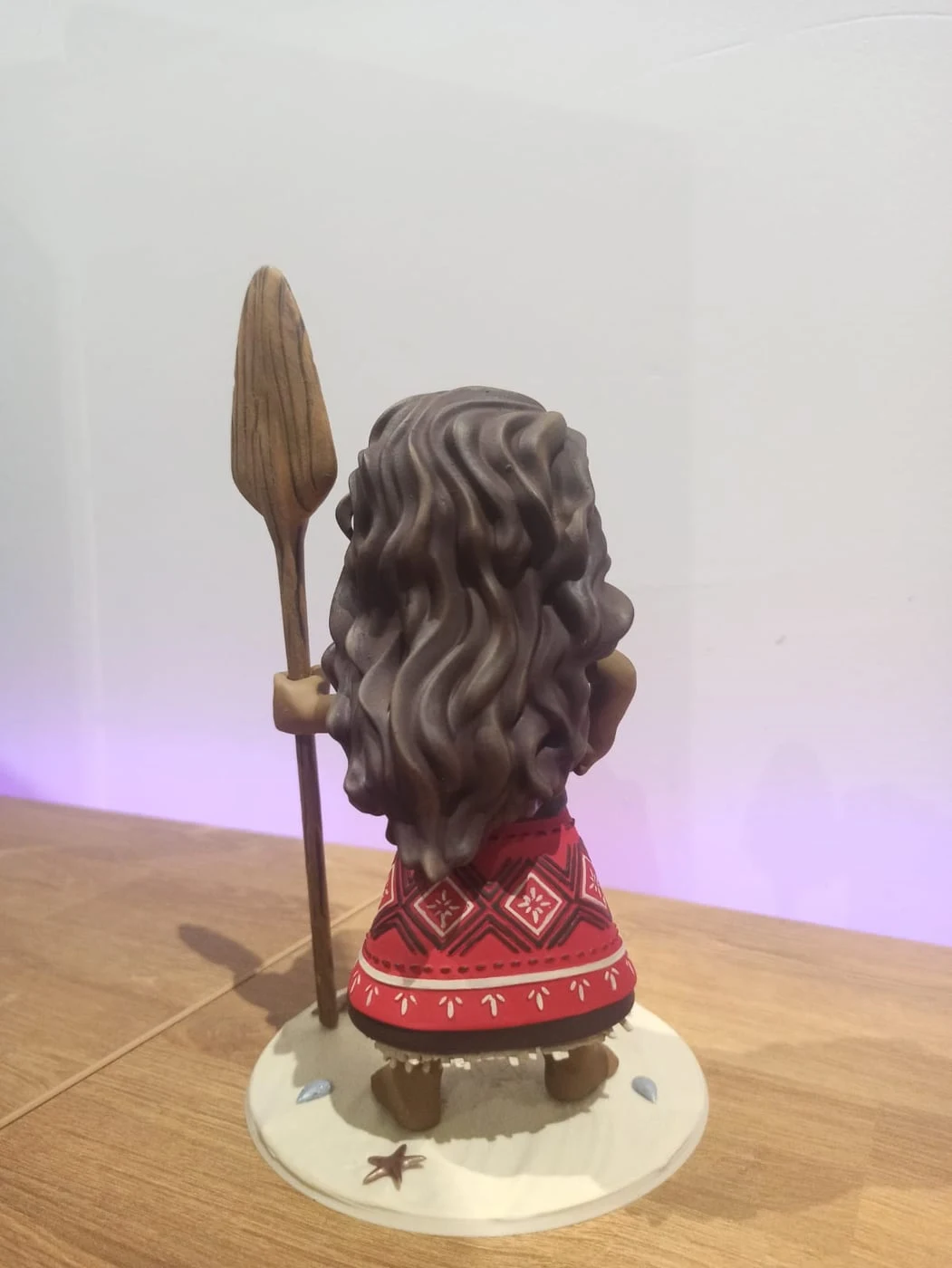 Estatueta colecionável impressa em resina 3D — fotografia 3