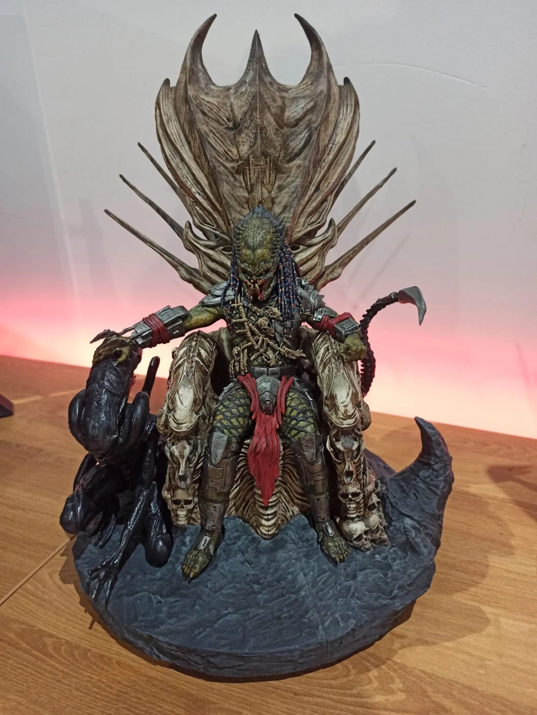 Estatueta colecionável impressa em resina 3D