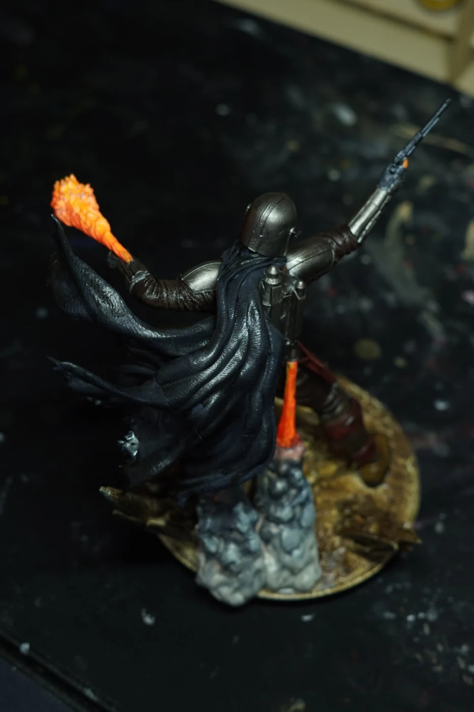 Estatueta colecionável impressa em resina 3D — fotografia 3