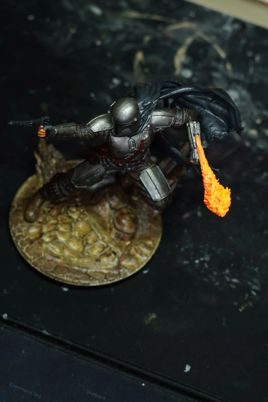 Estatueta colecionável impressa em resina 3D — fotografia 4