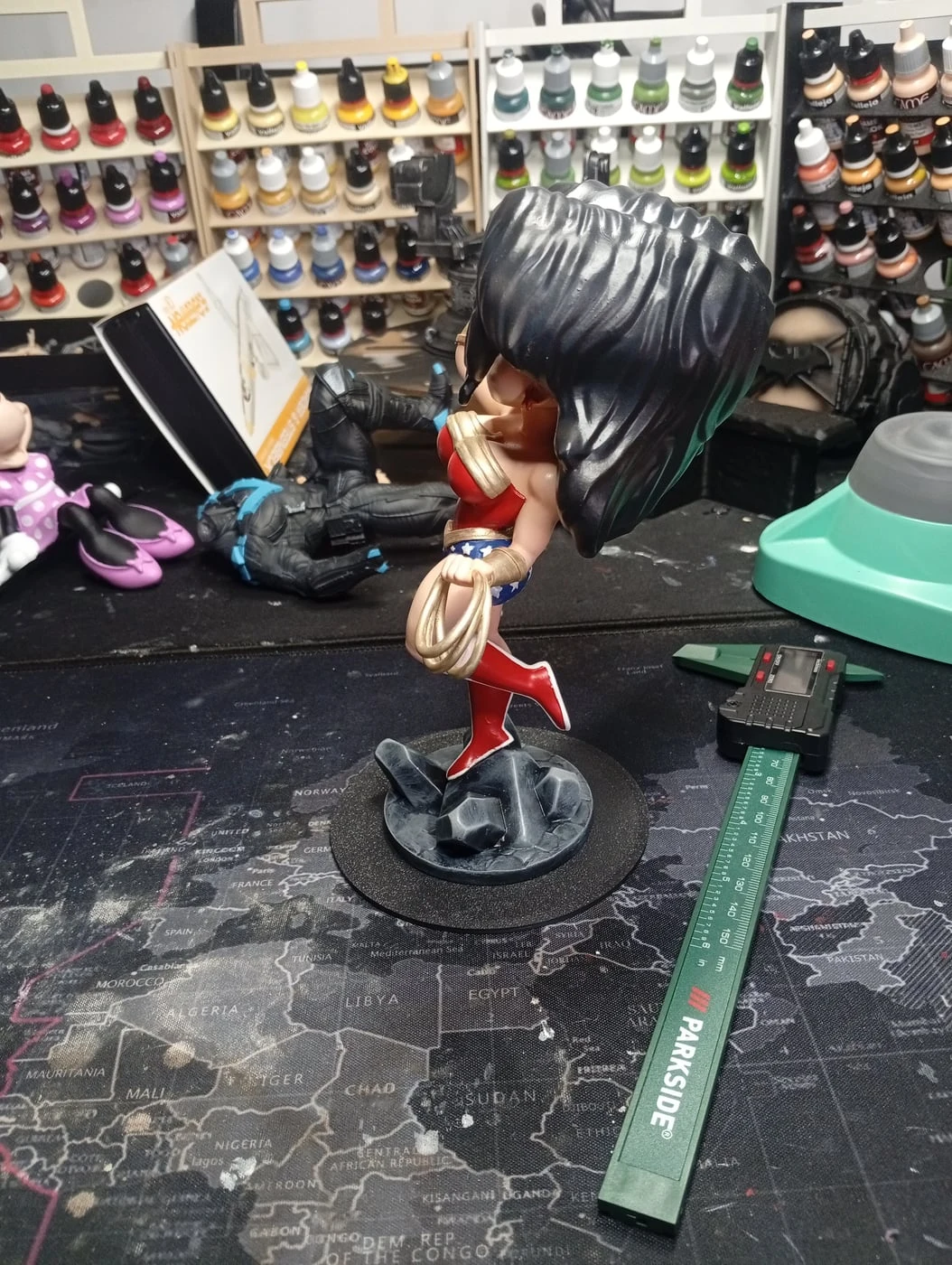 Estatueta colecionável impressa em resina 3D — fotografia 1