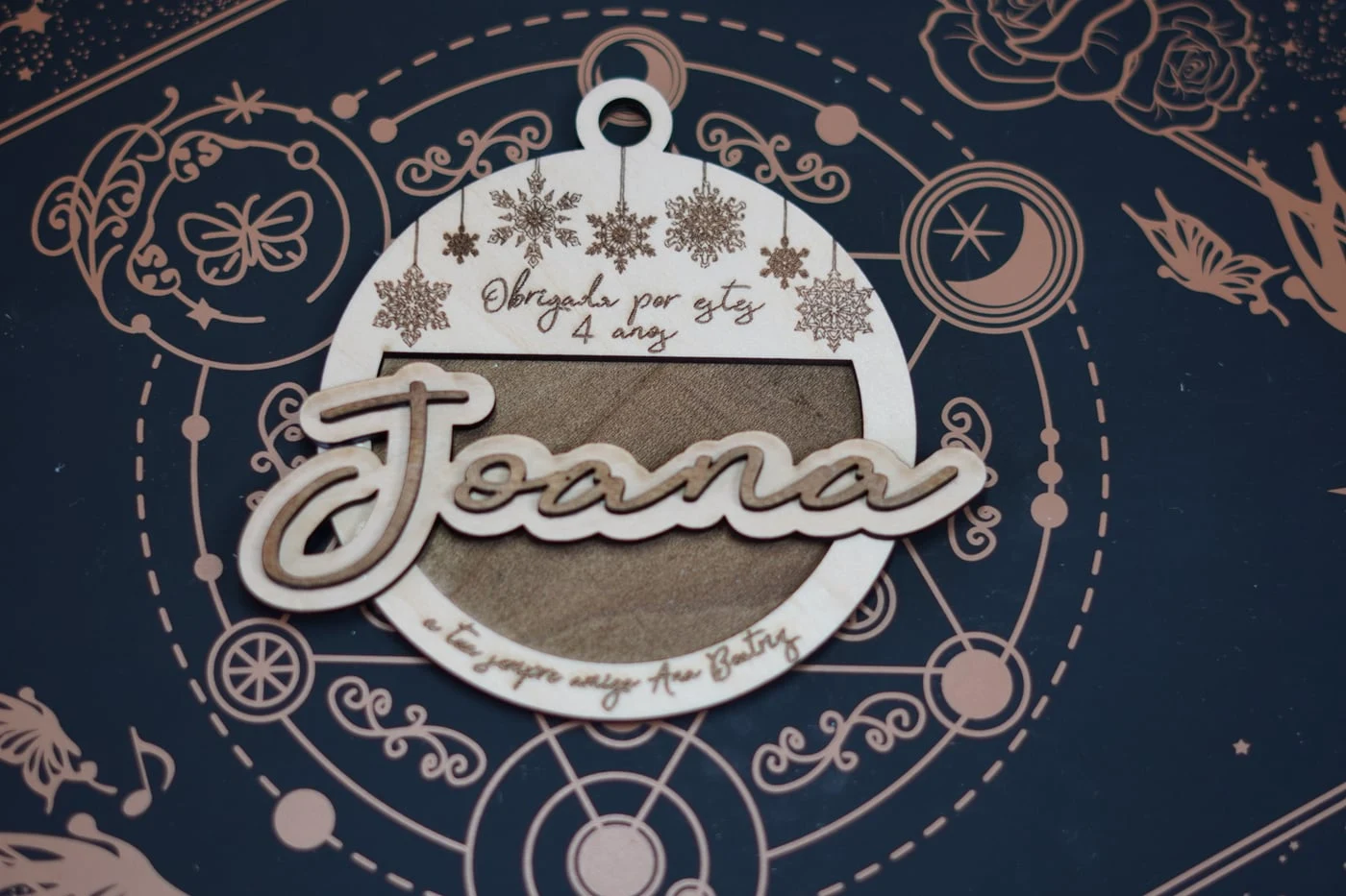 Gravação laser personalizada