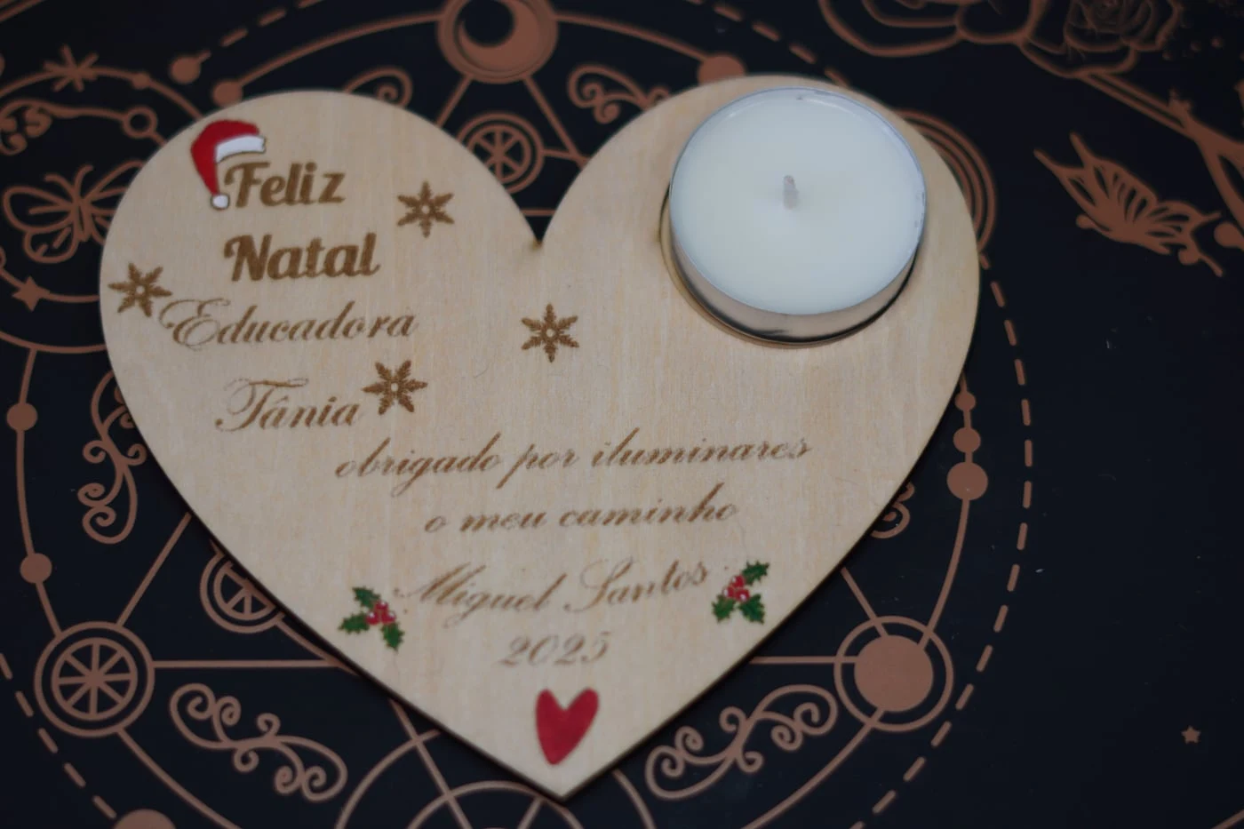 Gravação laser personalizada