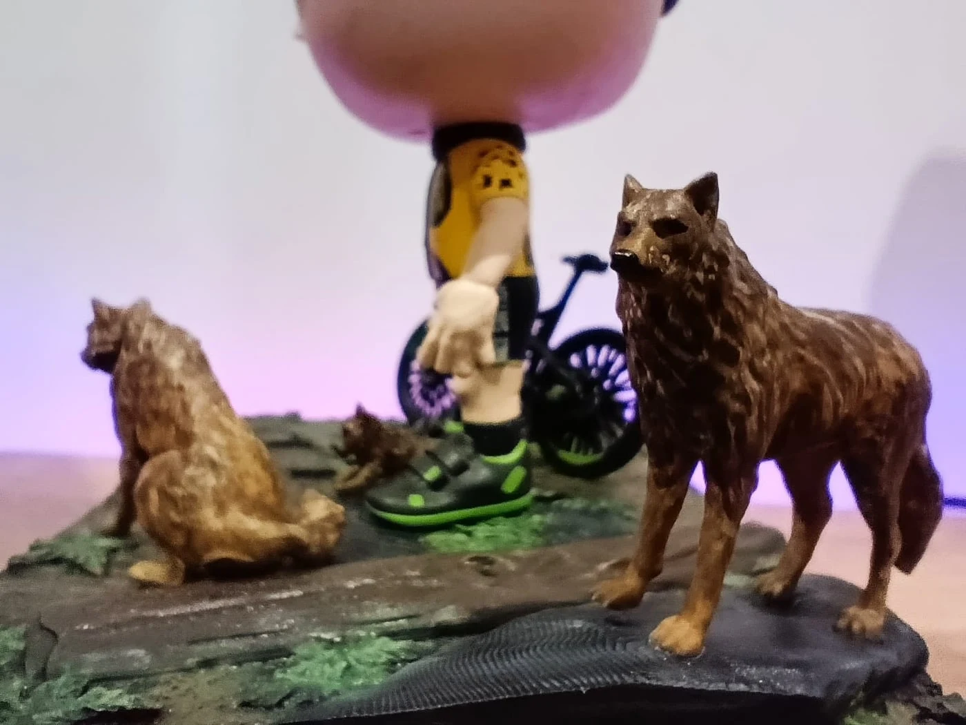 Figura mini-eu estilo Funko impressa em resina 3D — fotografia 4