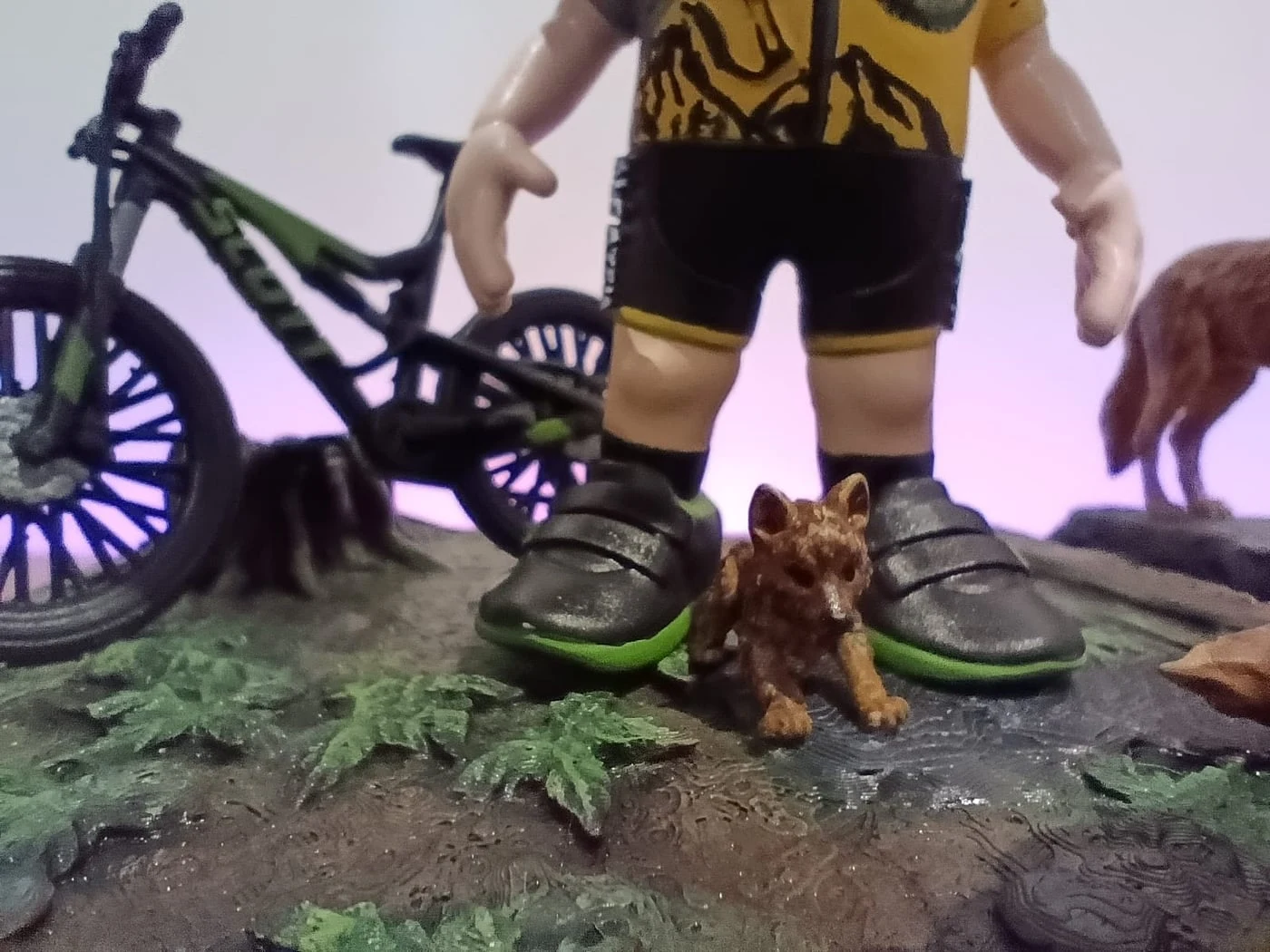Figura mini-eu estilo Funko impressa em resina 3D — fotografia 5