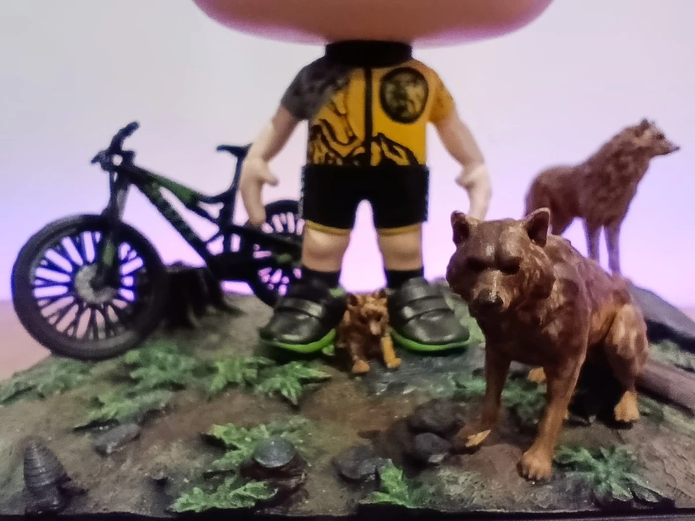 Figura mini-eu estilo Funko impressa em resina 3D — fotografia 6