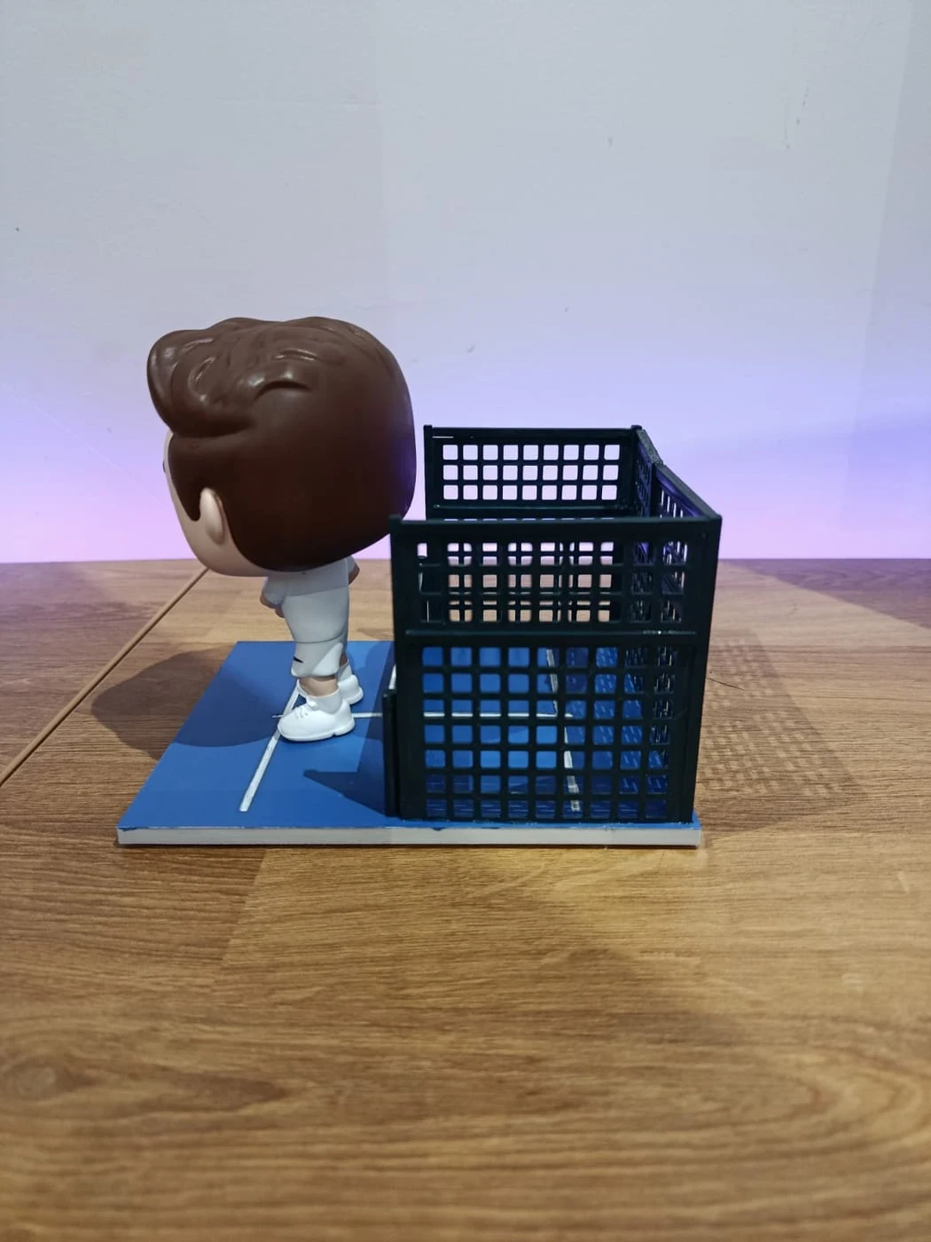 Figura mini-eu estilo Funko impressa em resina 3D — fotografia 1