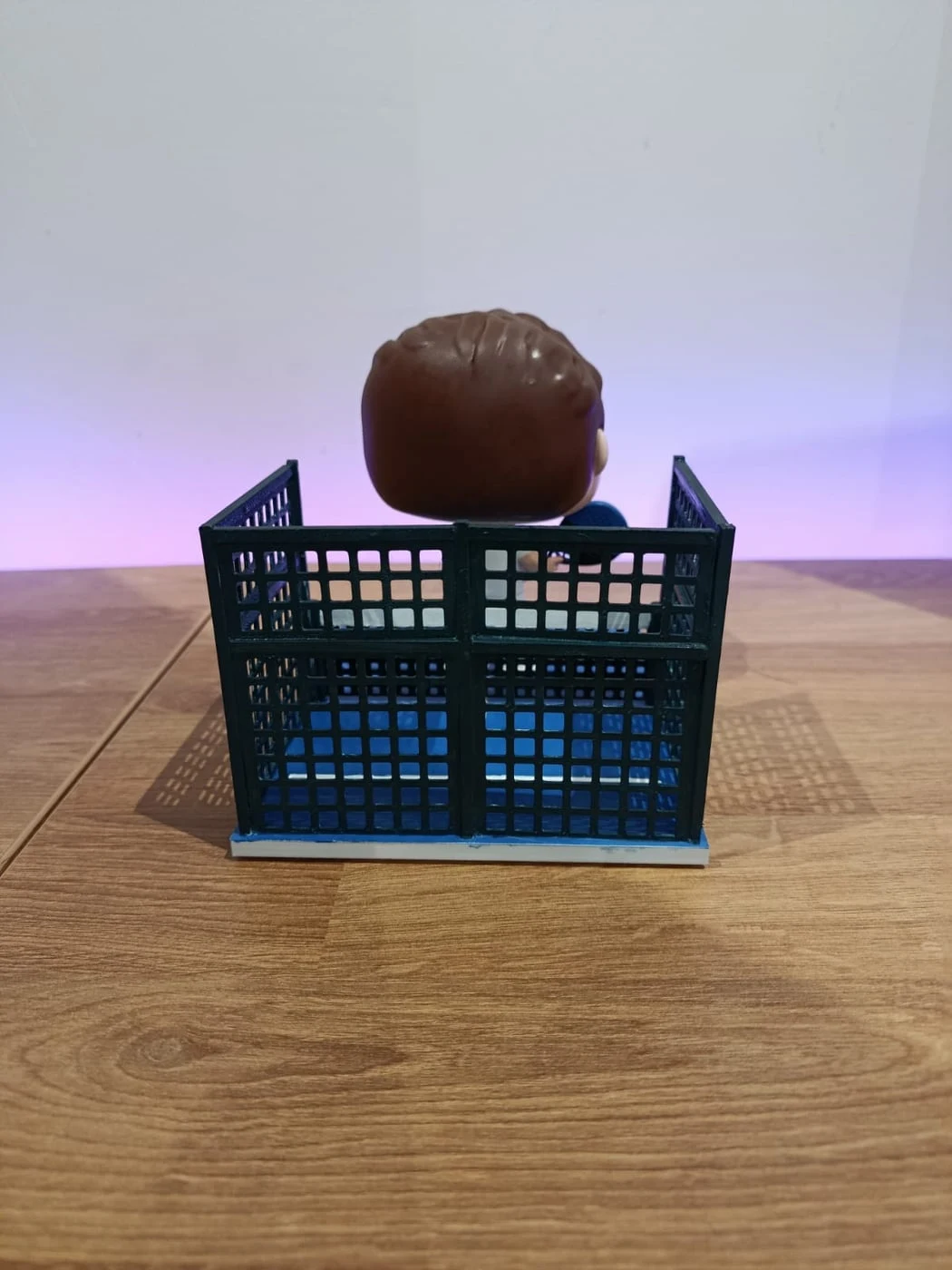 Figura mini-eu estilo Funko impressa em resina 3D — fotografia 2
