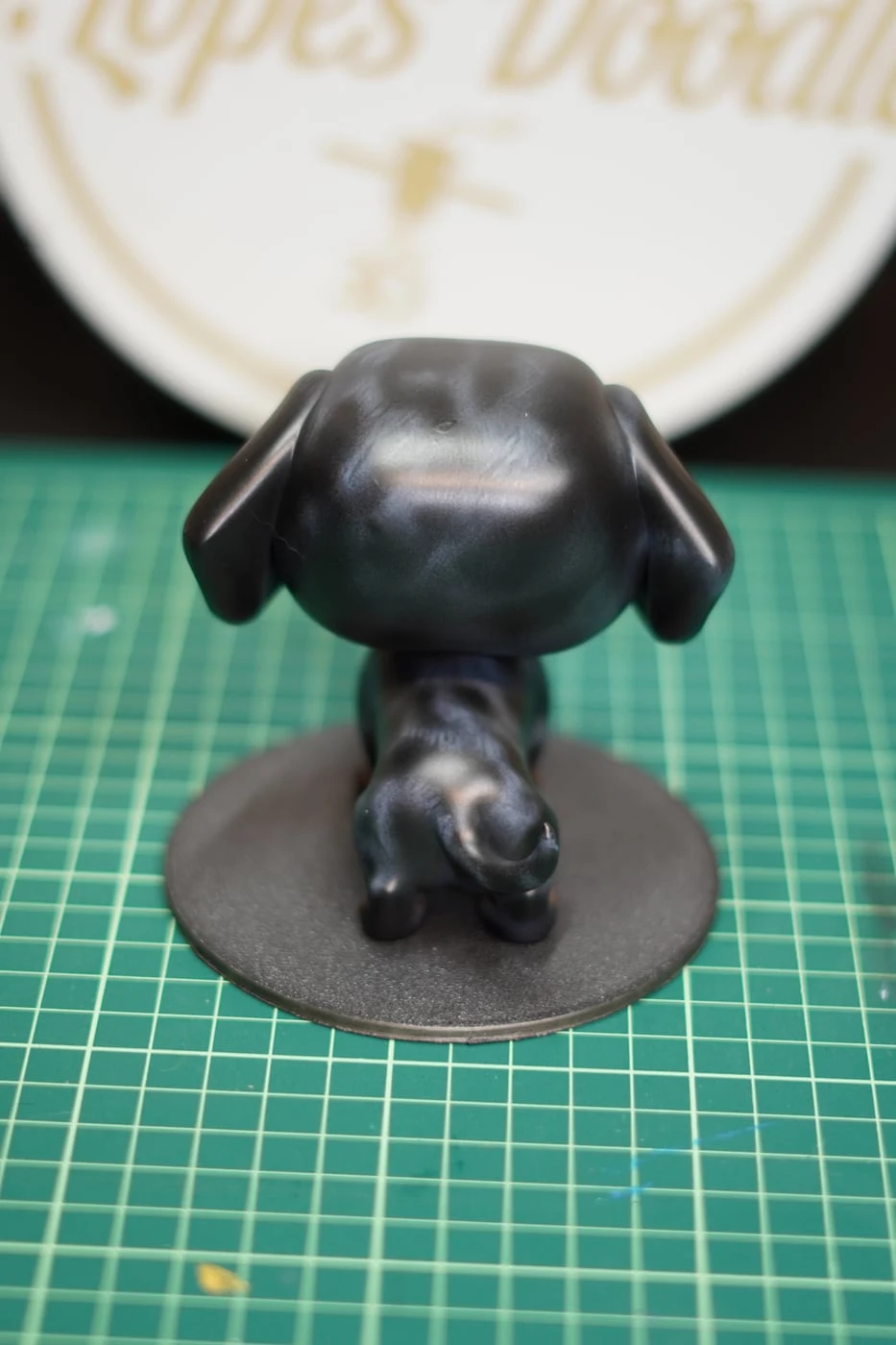 Figura mini-eu estilo Funko impressa em resina 3D — fotografia 4