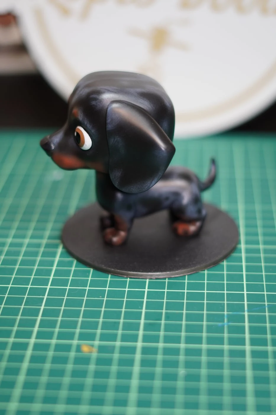 Figura mini-eu estilo Funko impressa em resina 3D — fotografia 5