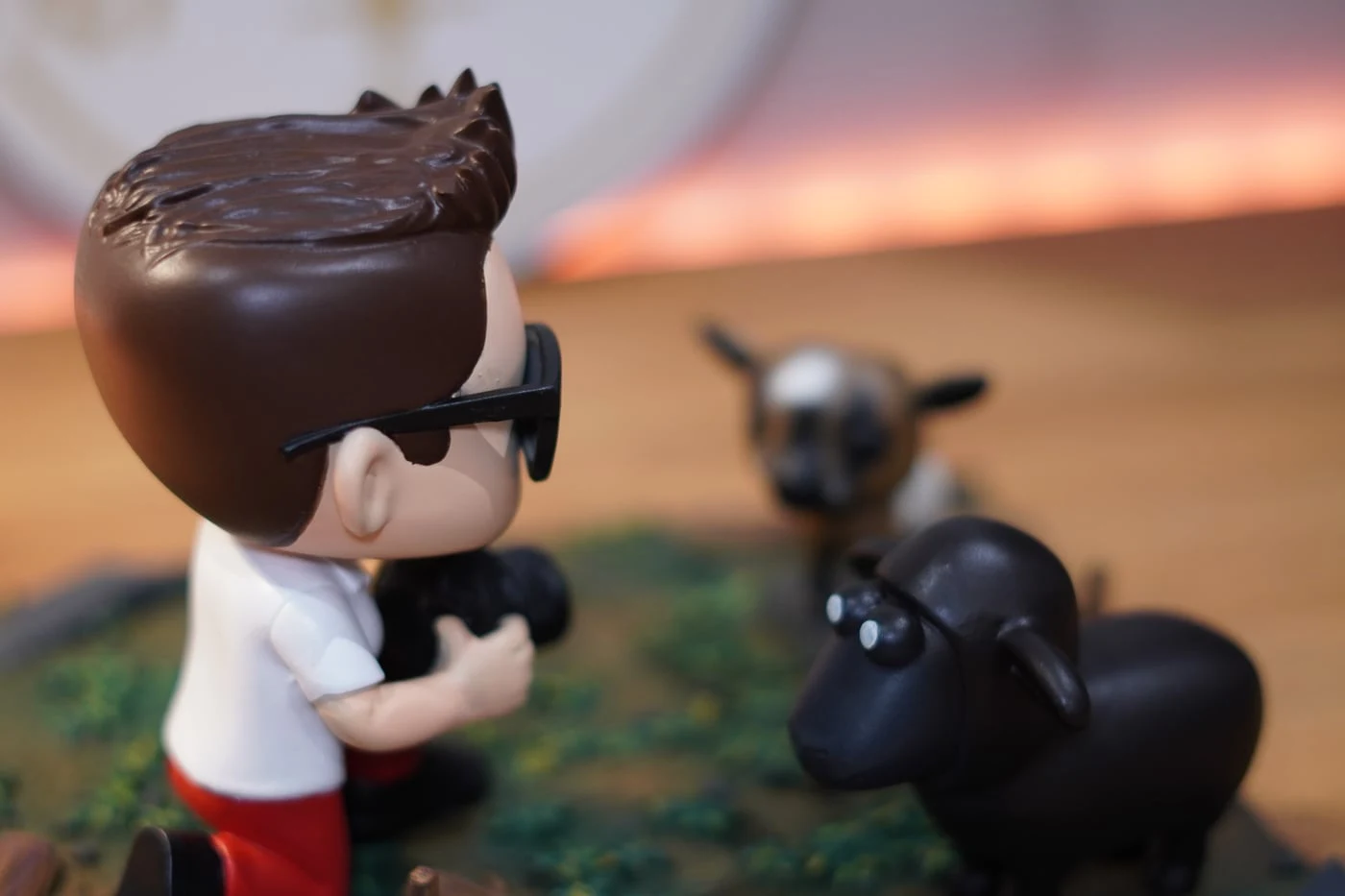 Figura mini-eu estilo Funko impressa em resina 3D — fotografia 7