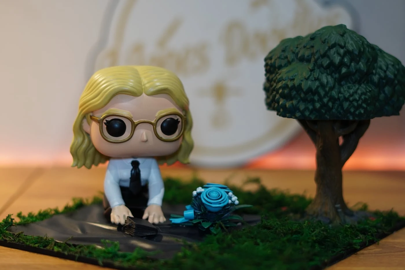 Figura mini-eu estilo Funko impressa em resina 3D — fotografia 1
